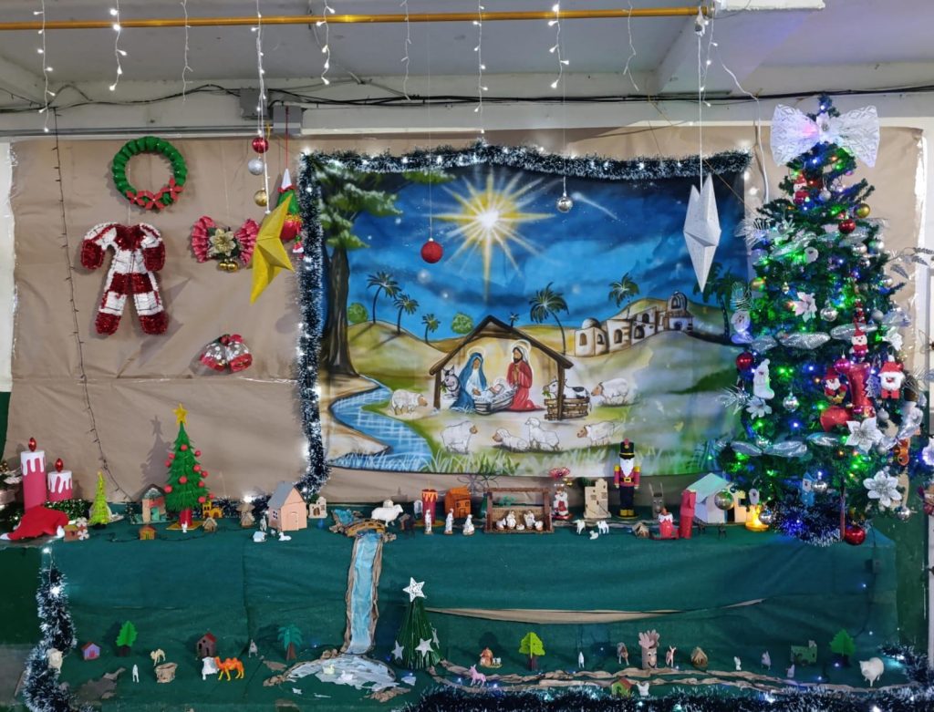 La magia de la Navidad llegó a la I.E. Santo Domingo